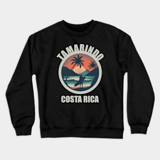 Tamarindo - Costa Rica (with Light Grey Lettering) Crewneck Sweatshirt